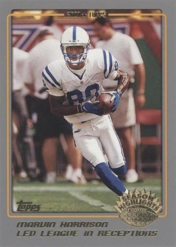 2001 Topps Marvin Harrison #289
