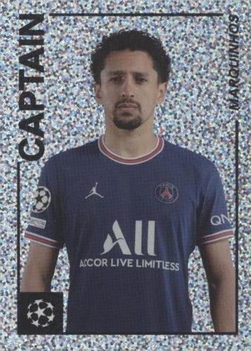 2021-22 Topps Merlin's Heritage 97 UCL Marquinhos #106