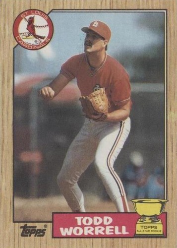 1987 Topps - Todd Worrell #465