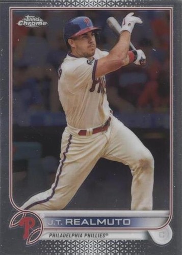 2022 Topps Chrome - J.T. Realmuto #13