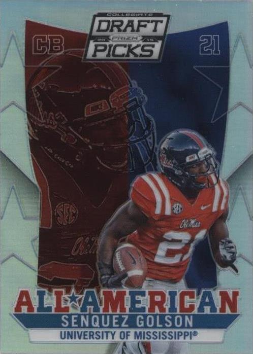 2015 Panini Prizm Collegiate Draft Picks Senquez Golson #7