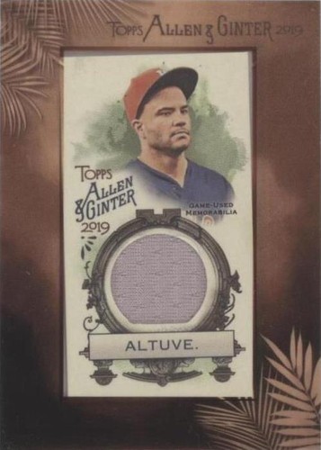 2019 Topps Allen & Ginter - Jose Altuve #MFR-JA