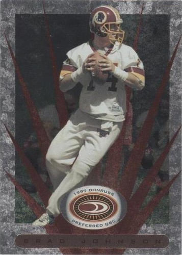 1999 Donruss Preferred QBC Brad Johnson #62