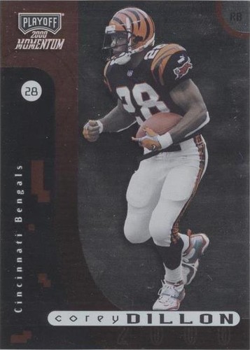 2000 Playoff Momentum Corey Dillon #18