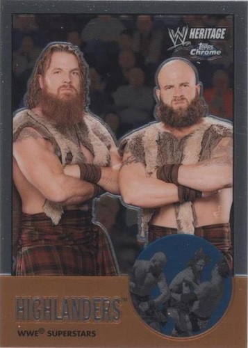 2007 Topps Heritage WWE Chrome Heritage II - Highlanders #5