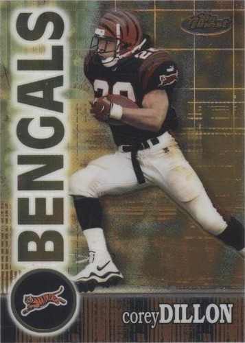 2000 Topps Finest Corey Dillon #16