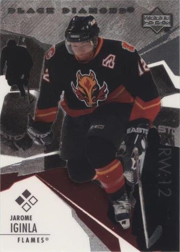 2003-04 Upper Deck Black Diamond - Jarome Iginla #124