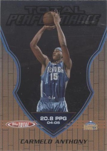 2005-06 Topps Total - Carmelo Anthony #TP8