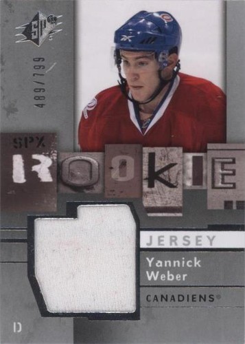 2009-10 SPx - Yannick Weber #152