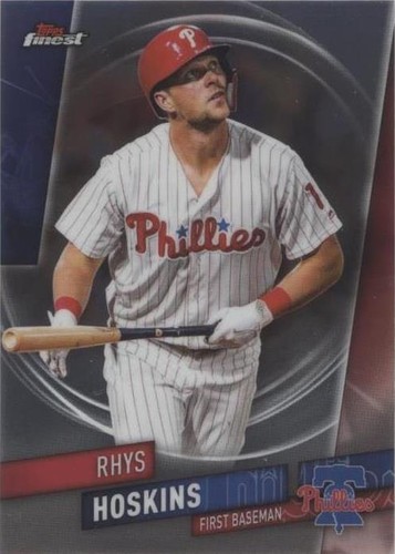 2019 Topps Finest - Rhys Hoskins #30