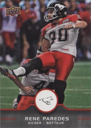 2016 Upper Deck CFL Rene Paredes #115