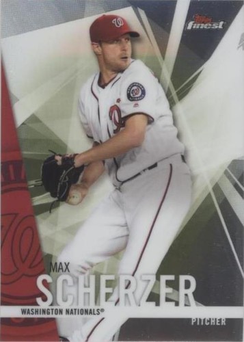 2017 Topps Finest - Max Scherzer #9
