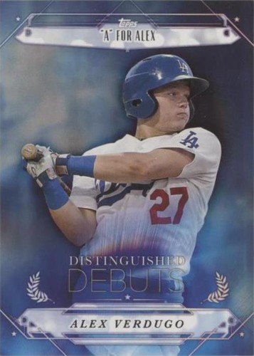2015 Topps Pro Debut - Alex Verdugo #DD-24