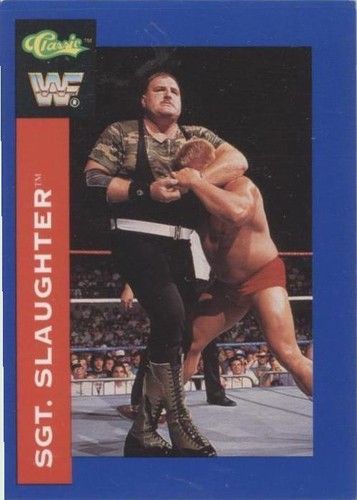 1991 Classic WWF Superstars - Sgt. Slaughter #26