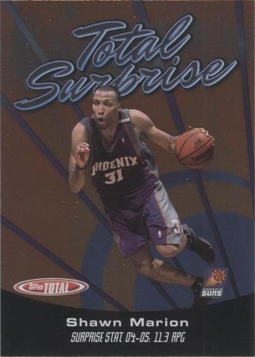 2005-06 Topps Total - Shawn Marion #TS8