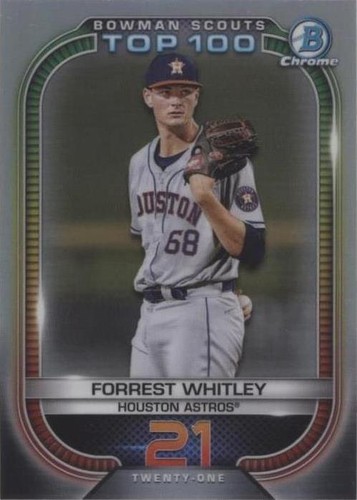2021 Bowman - Forrest Whitley #BTP-21