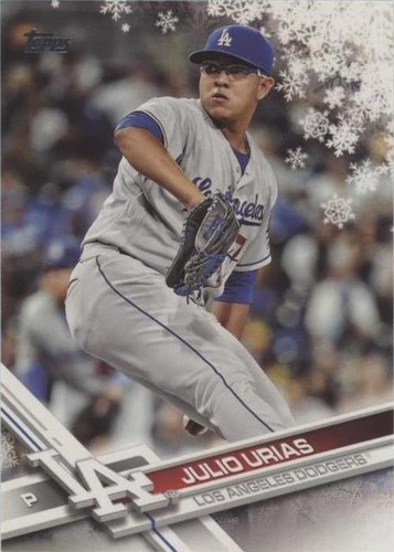 2017 Topps Holiday - Julio Urias #HMW184