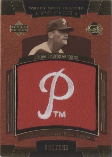 2004 Upper Deck Sweet Spot Classic - Jim Bunning #SSP-JB