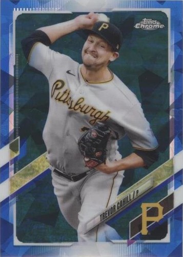 2021 Topps Chrome Update Series Sapphire Edition - Trevor Cahill #US137