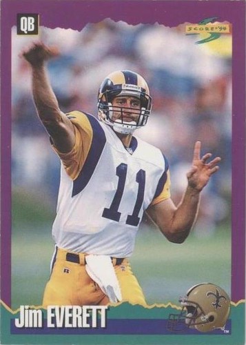 1994 Score Jim Everett #137