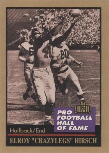 1991 Enor Pro Football Hall of Fame Elroy Hirsch #66