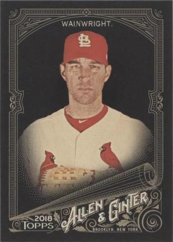 2018 Topps Allen & Ginter's X - Adam Wainwright #234