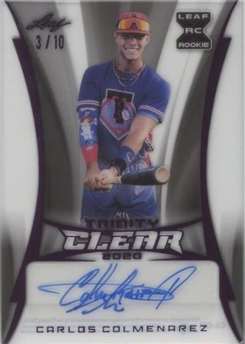 2020 Leaf Trinity - Carlos Colmenarez #CA-CC1