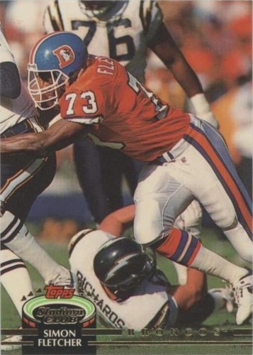 1992 Topps Stadium Club Simon Fletcher #214