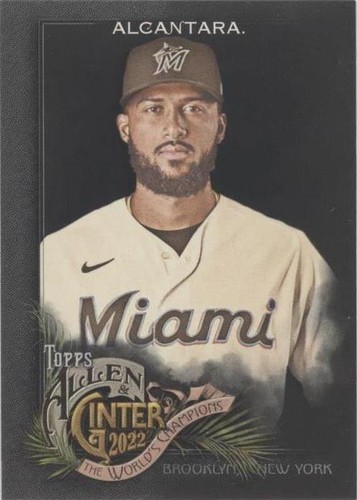 2022 Topps Allen & Ginter X - Sandy Alcantara #338