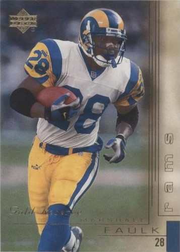 2000 Upper Deck Gold Reserve Marshall Faulk #134