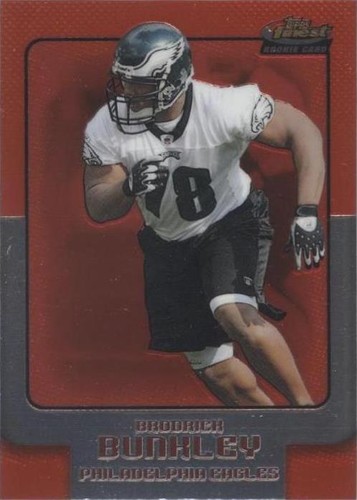 2006 Topps Finest Brodrick Bunkley #131