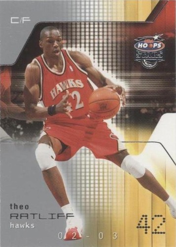 2002-03 NBA Hoops Stars - Theo Ratliff #119