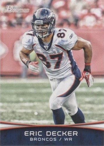 2012 Bowman Eric Decker #7