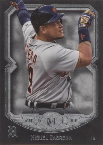 2017 Topps Museum Collection - Miguel Cabrera #10