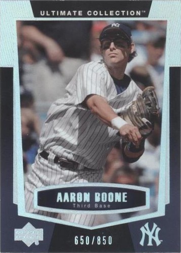 2003 Upper Deck Ultimate Collection - Aaron Boone #55