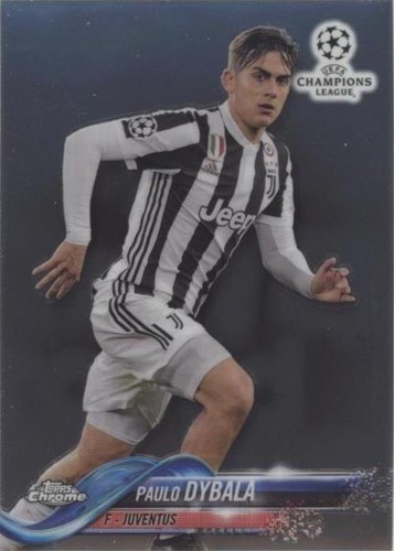 2017-18 Topps Chrome UCL Paulo Dybala #88