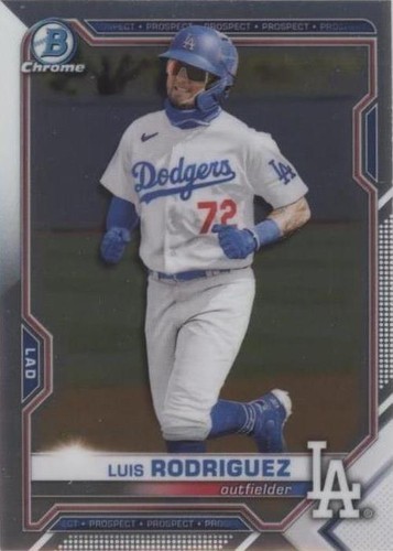 2021 Bowman Draft - Luis Rodriguez #BDC-134
