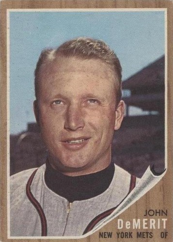 1962 Topps - John DeMerit #4