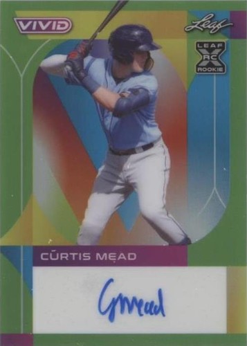2022 Leaf Vivid - Curtis Mead #BA-CM1