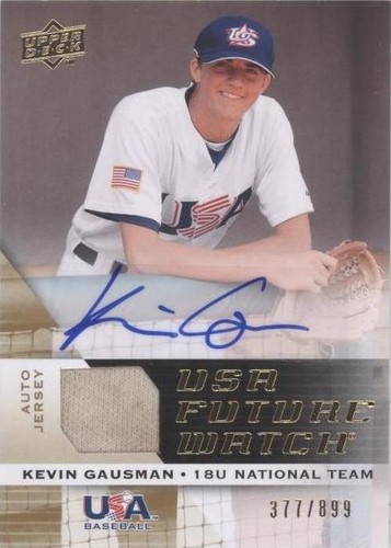 2009 Upper Deck Signature Stars - Kevin Gausman #UFWA-28