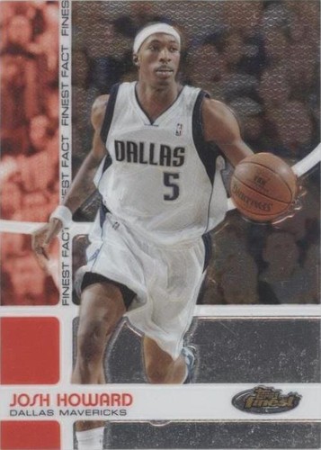 2005-06 Topps Finest - Josh Howard #FF7