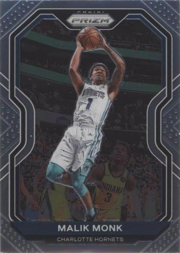 2020-21 Panini Prizm #15 Malik Monk BLUE WAVE PRIZM