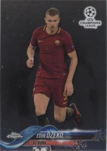 2017-18 Topps Chrome UCL Edin Dzeko #86