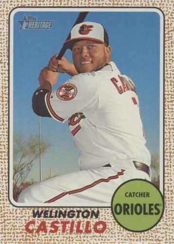 2017 Topps Heritage - Welington Castillo #52