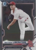 2021 Bowman Chrome - Matthew Liberatore #BCP-234
