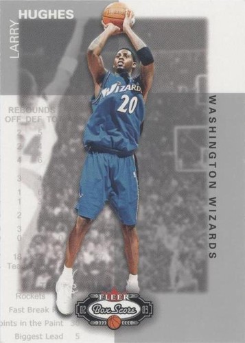 2002-03 Fleer Box Score - Larry Hughes #123