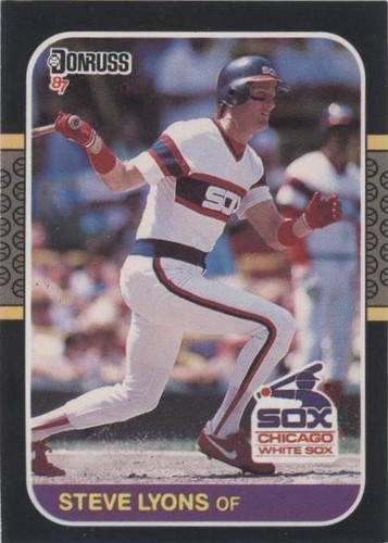 1987 Donruss - Steve Lyons #409