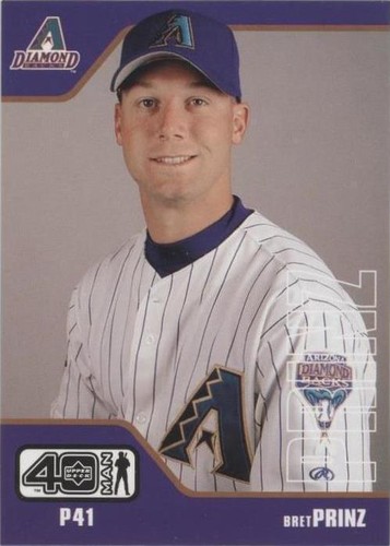 2002 Upper Deck 40 Man - Bret Prinz #670