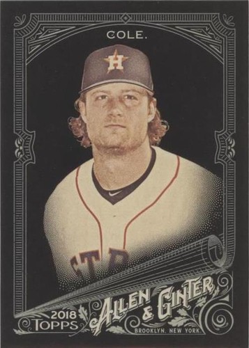 2018 Topps Allen & Ginter's X - Gerrit Cole #219
