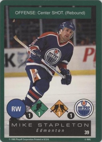 1995-96 Playoff One on One Challenge - Mike Stapleton #39